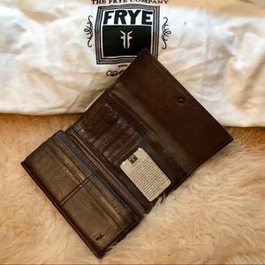 Frye ladies leather wallet.